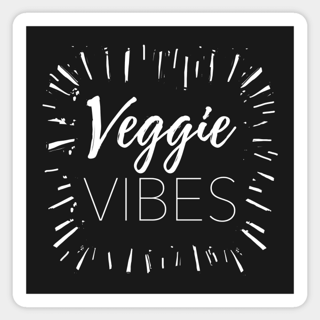 Veggie Vibes Sticker by IllustratedActivist